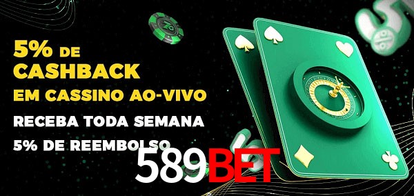 Promoções do cassino ao Vivo 589bet